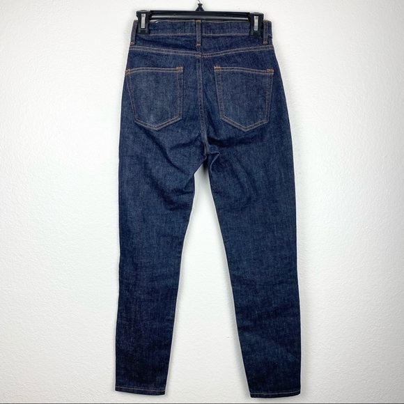 EVERLANE The Mid-Rise Skinny Jean, Dark Indigo, 25 - Picture 7 of 10